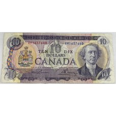 CANADA 1971 . TEN 10 DOLLARS BANKNOTE . LAWSON/BOUEY